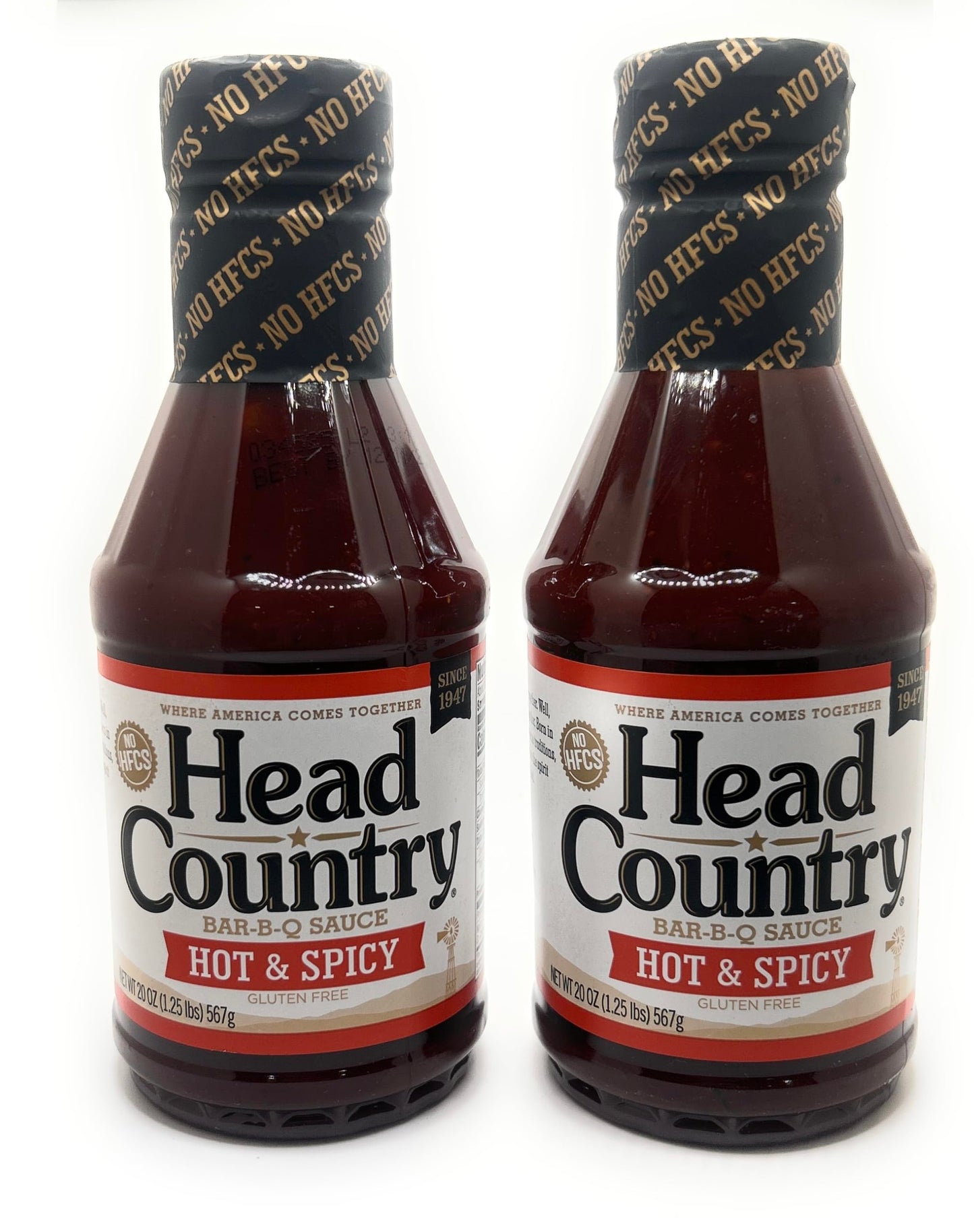 Head Country Bar-B-Q Sauce - 2 pack (Hot & Spicy 20oz)