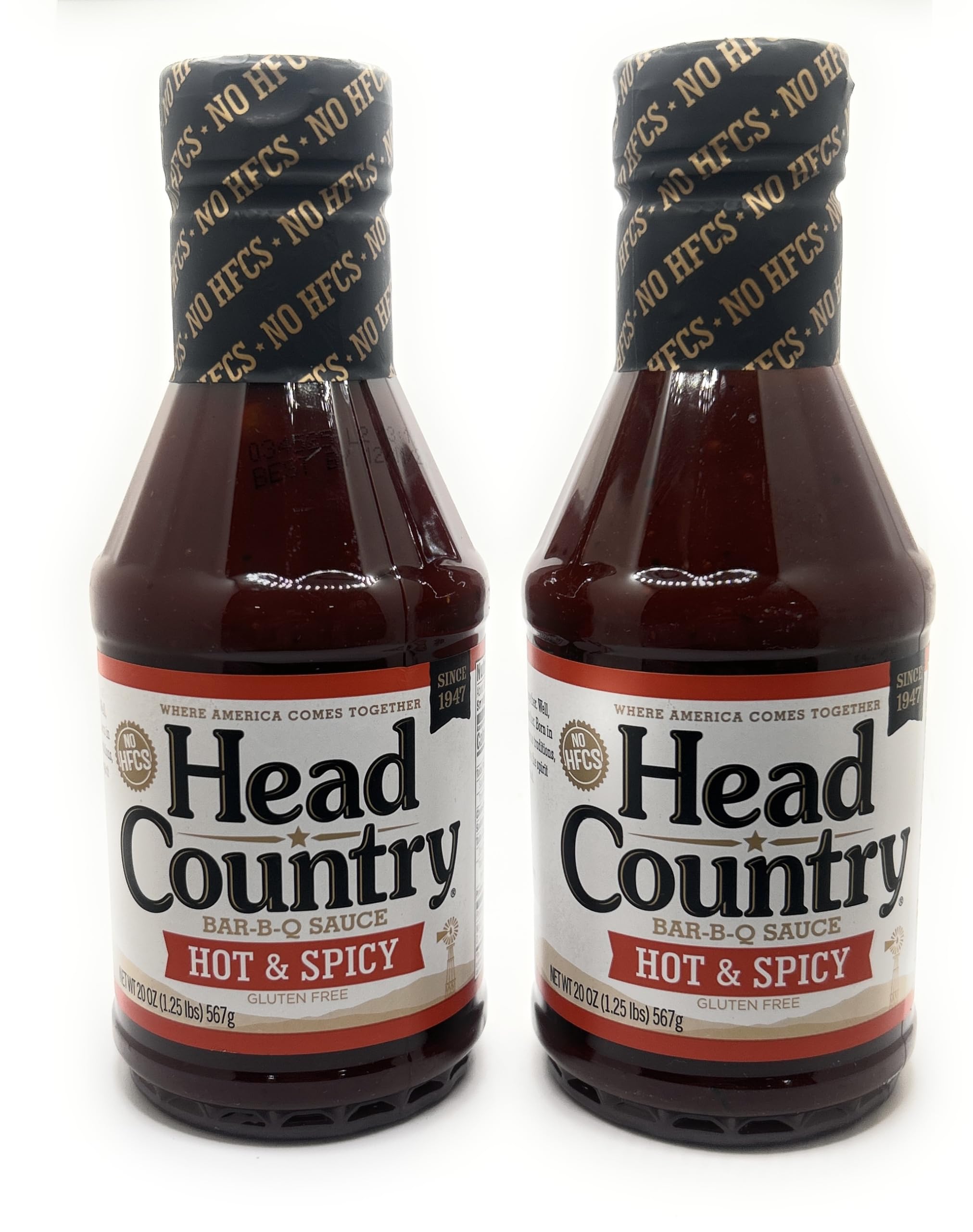 Head Country Bar-B-Q Sauce - 2 pack (Hot & Spicy 20oz)