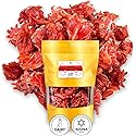WOODCHA Candied Hibiscus, Dried Edible Flowers, Edible Hibiscus Flowers Cake Decorations, Hibiscus Food, Dehydrated Flowers, Roselle, Kosher