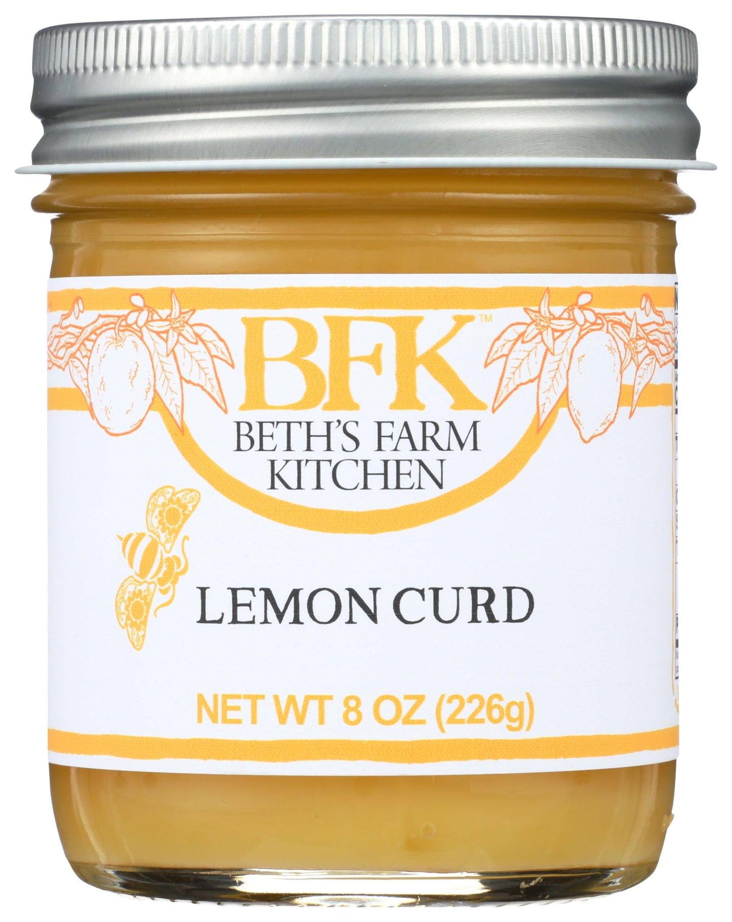 Beths Farm Kitchen Lemon Curd, 8 OZ