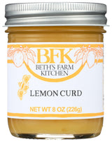 Beths Farm Kitchen Lemon Curd, 8 OZ
