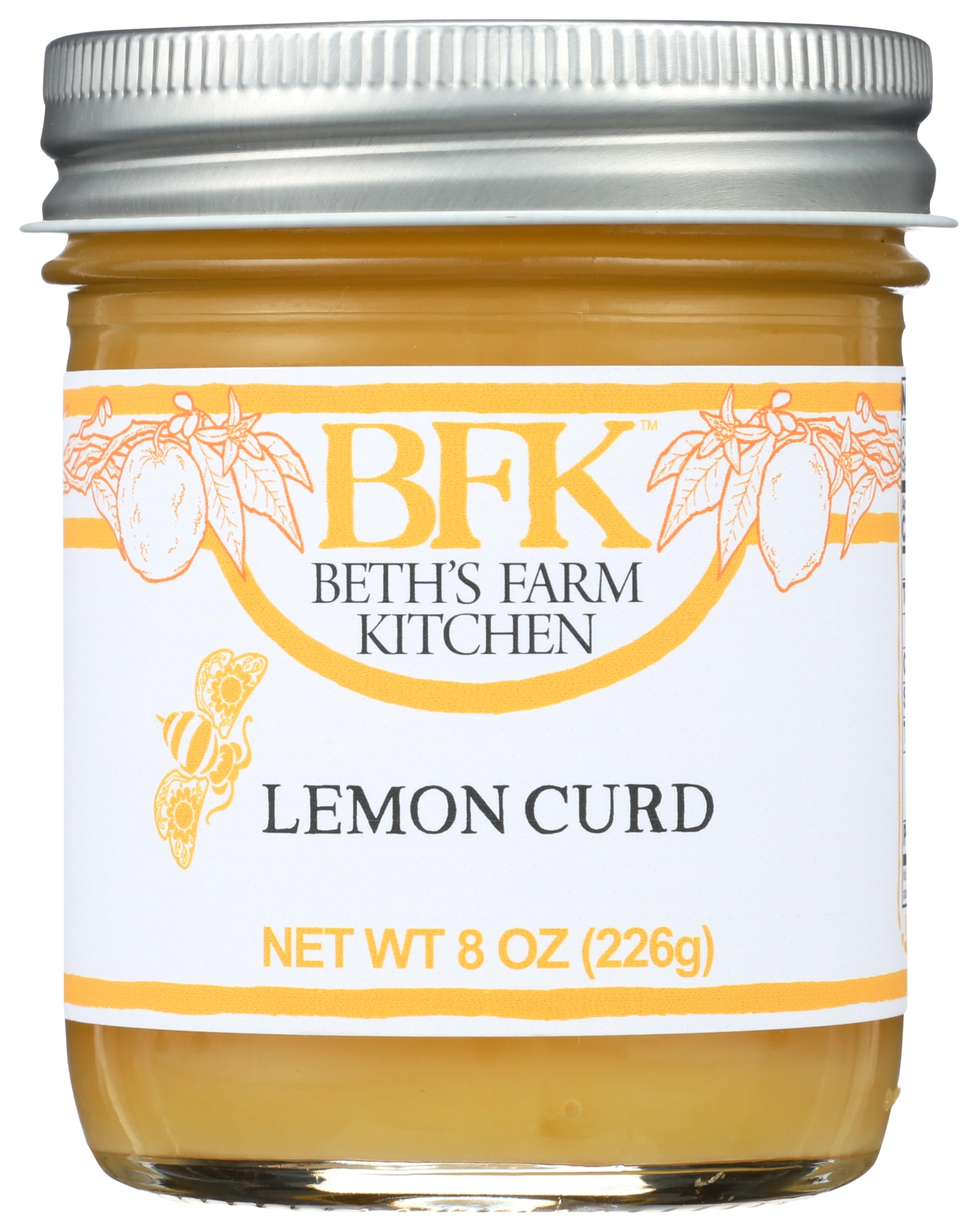 Beths Farm Kitchen Lemon Curd, 8 OZ