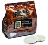 Baronet Coffee Pods [100% Colombian - 54 Pods] Single Cup Use for Senseo Coffee Machine - 3 Bags of 18 Single Serve 8 Gram, Regular Strength, Medium