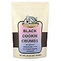 Bakerdale Black Cookie Crumbs Chocolate Dirt for Crust, Garnish, and Toppings, 20 ounce pouch