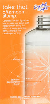 Crystal Light Energy Peach Mango on the Go (Pack of 2)