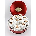 Small Divinity Gift Tin (With Pecans) 10-12 pieces, Old Fashioned Divinity, Just Like Home Made
