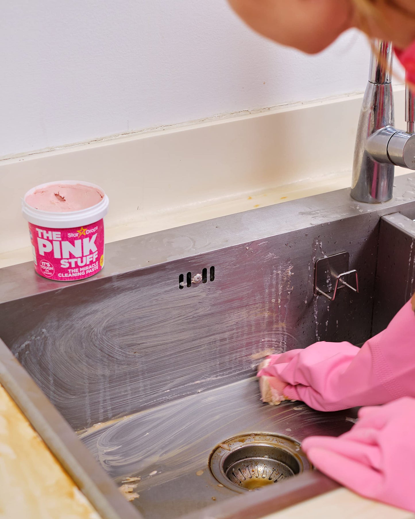 Stardrops - The Pink Stuff - The Miracle Cleaning Paste and Multi-Purpose Spray Bundle (2 Cleaning Paste, 1 Multi-Purpose Spray)