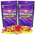 Mike and Ike Bulk Thrill Ride Mix, Assorted Chewy Fruit Candies, Resealable Bags, 10 Ounces, Pack of 2