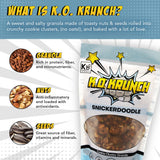 K.O Krunch - Snickerdoodle Granola Cookie Clusters, Sugar-Free Granola Bites without Oats, Gluten-Free and Low Carb Granola, Keto Friendly Food