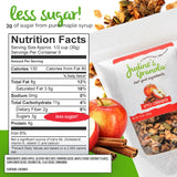 Judine's Granola Healthy Whole Grain Oats, Apple Cinnamon, 10 Ounces, Pack of 1