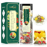 Chrysanthemum Cassia Seed Tea Organic(200g, 8gx25bags) Natural Herbal Tea Chrysanthemum Flowers,Goji Berries,Licorice,Bamboo Leaves,Cassia