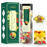 Chrysanthemum Cassia Seed Tea Organic(200g, 8gx25bags) Natural Herbal Tea Chrysanthemum Flowers,Goji Berries,Licorice,Bamboo Leaves,Cassia