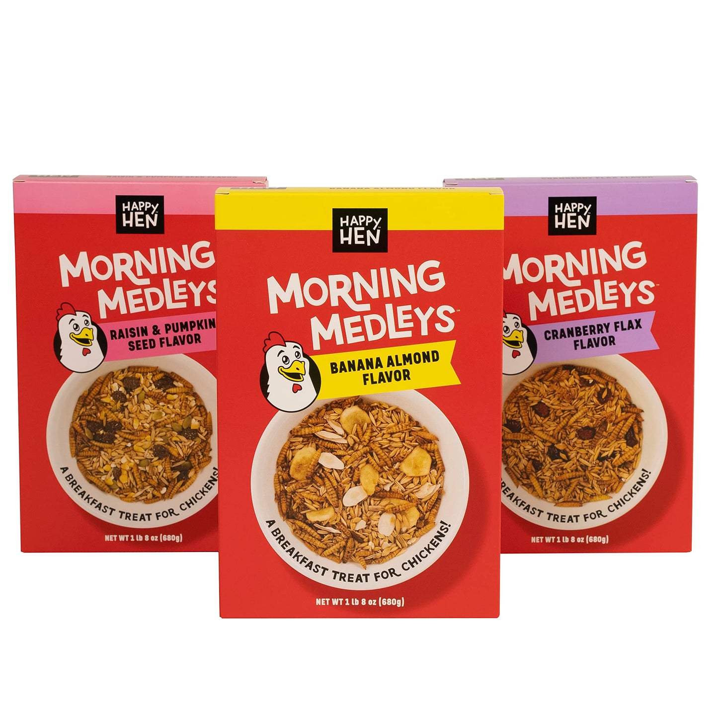 Happy Hen Treats Morning Medleys (Cranberry Flax)