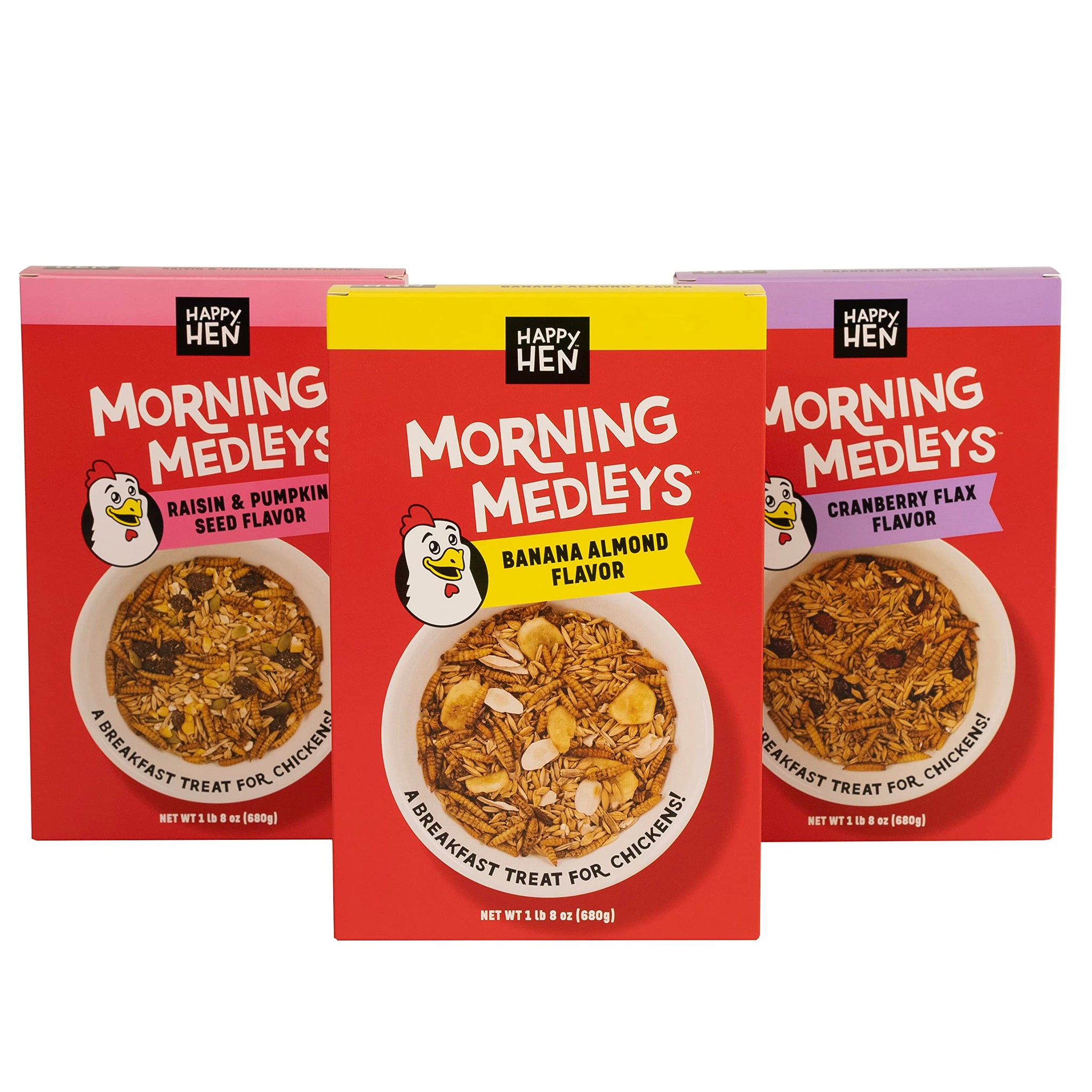 Happy Hen Treats Morning Medleys (Cranberry Flax)