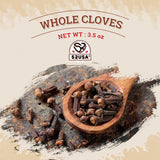 52USA Cloves Whole 3.5 oz (Pack of 1), Great for Food, Tea, Baking and Meats, All Natural | Non GMO | Kosher | Vegan | Gluten Free