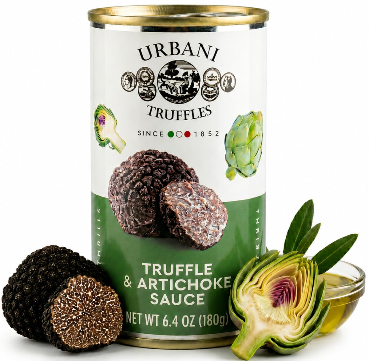 Artichokes & Black Truffle Italian Sauce 6.4oz; Pasta, Pizza, Meat and Fish