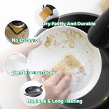 Natural Loofah Dish Sponges 3 Pack | Biodegradable & Eco Friendly Kitchen Sponges for Washing Dishes | Heavy-Duty Dishwashing Sponge | MossyWisp (3)