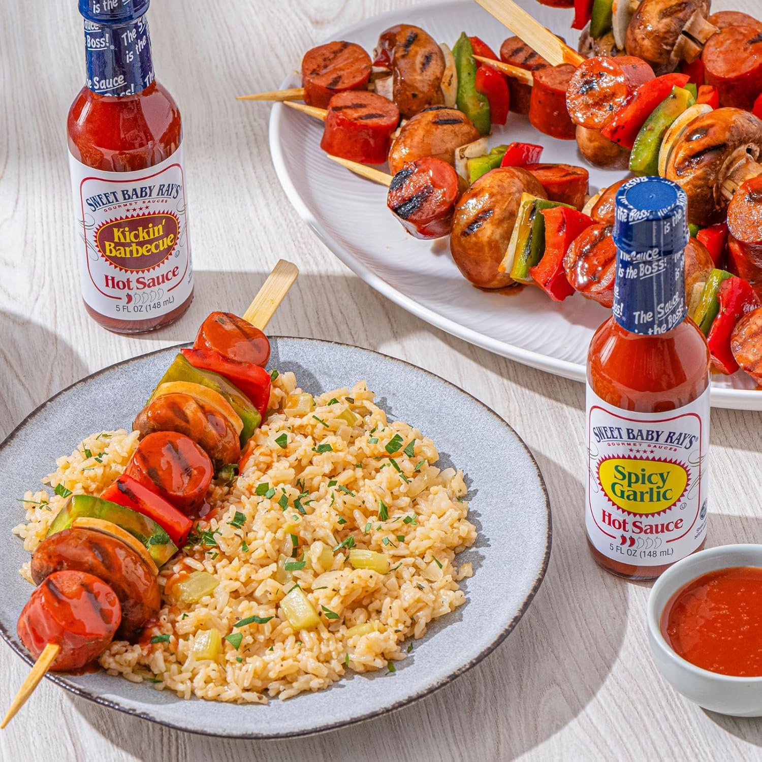 Sweet Baby Rays, Kickin' Barbecue Hot Sauce, 5 Fl Oz