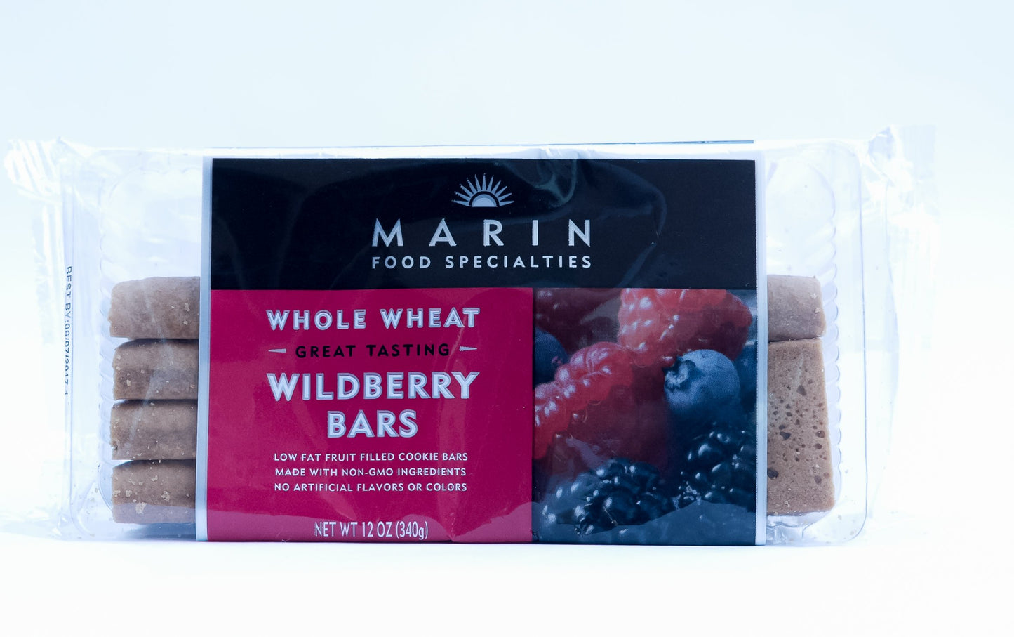 Whole Wheat Wildberry Bars made with real fruit, and Non-GMO ingredients. 288 Bars or 18 lb. BULK BOX. Dairy Free. Trans Fat Free. Low Sodium. NO