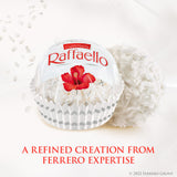 Raffaello Coconut Almond Pralines in Metal Tin Box 30 Individually Wrapped Treats, 10.6 oz