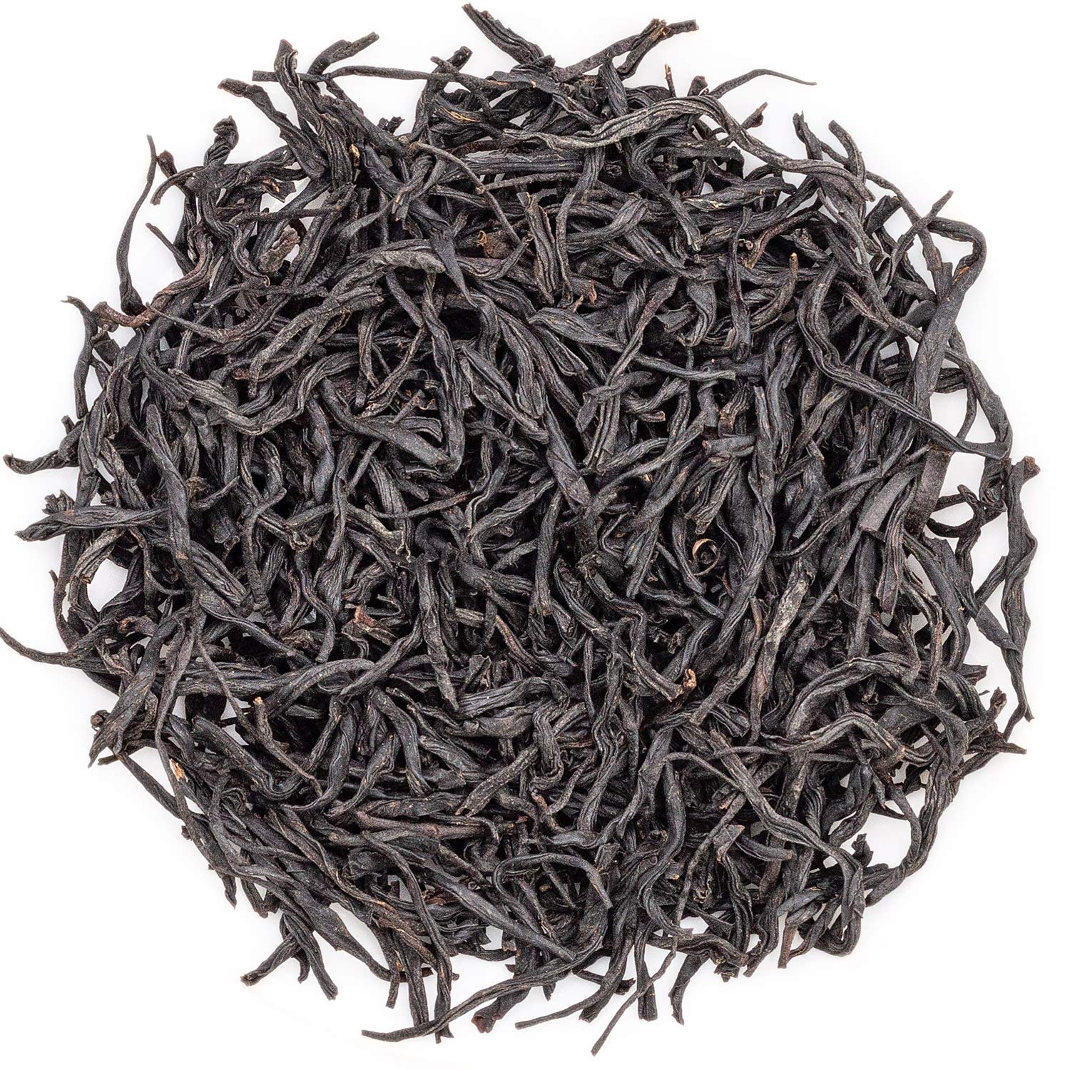 Oriarm Lapsang Souchong Lightly Smoked Black Tea Loose Leaf - Wuyi Mountains Black Tea Zheng Shan Xiao Zhong from Fujian China - 225g Ziplock