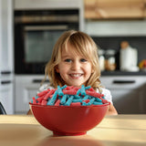 Sour Gummy Bottles Candy Mix | 2-Pound Pack | Blue Raspberry and Tutti-Frutti Flavors | Gelatin-Free