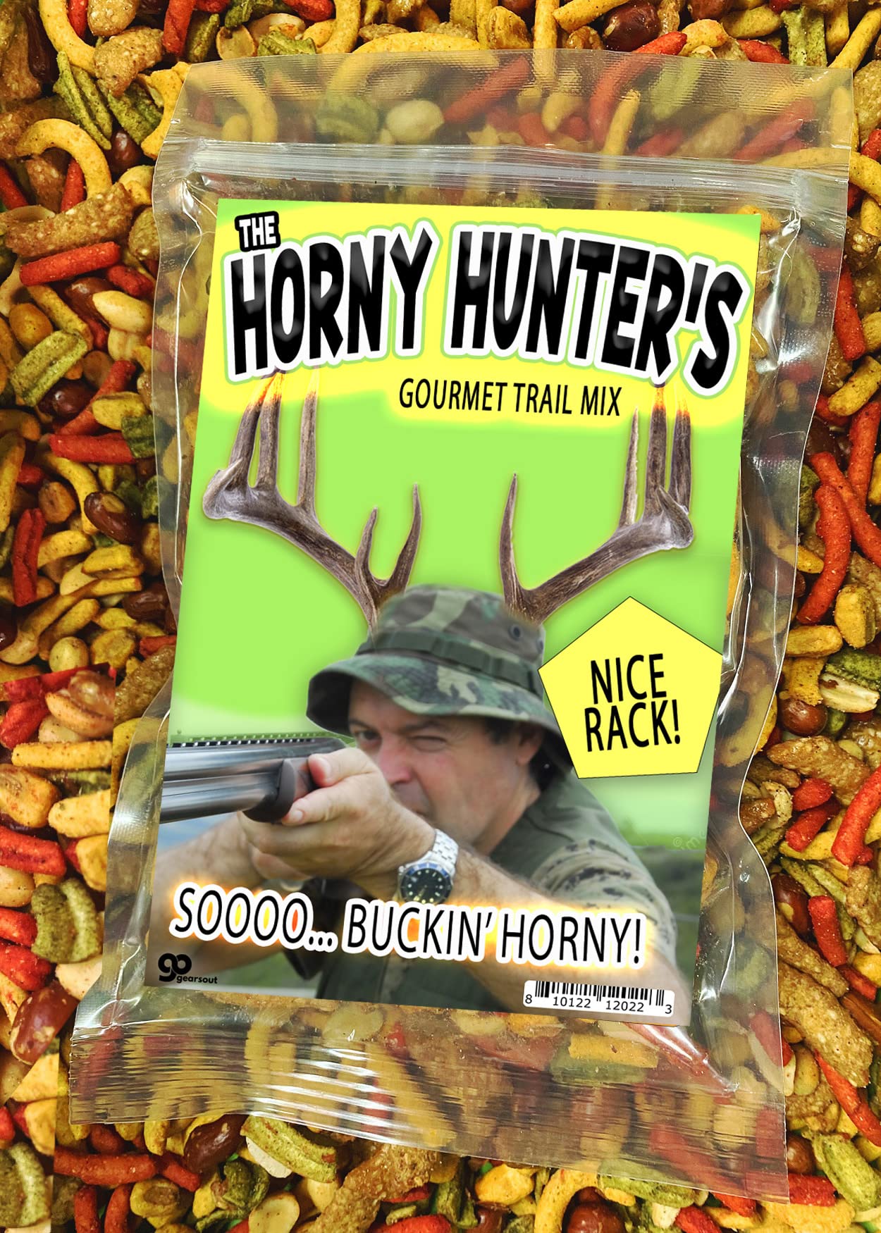 Horny Hunter Gourmet Trail Mix - Duck Hunter Gifts - Hunting Gifts for Men - Funny Gag Gift for Men - Dad Hunting Gifts - Weird Stocking Gift, Fun