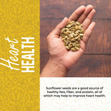 Sunflower Seeds Raw 2lbs - Unsalted Sunflower Seeds to Eat - Shelled Sunflower Seeds Bulk - Sun Flower Seeds for Eating - Sunflower Kernels - Raw