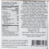 Walnut Creek Dutch Delights Sugar Free Chocolate Vanilla Caramels, Pack of Three 7-ounce Containers