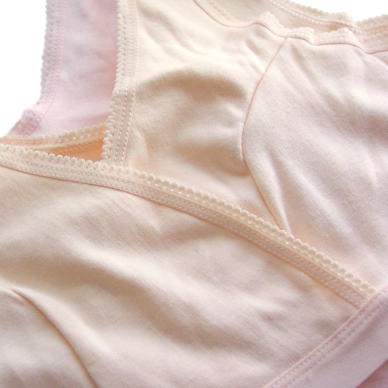 Soft Cotton Maternity Sleep Bra, Bubblegum-M