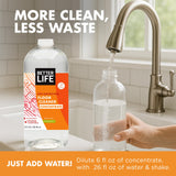 Better Life Floor Cleaner Concentrate- Liquid Multipurpose Cleaner for Wood, Tile, Laminate, Vinyl, Bamboo - Citrus Mint 32oz