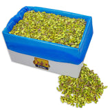 Setton Farms Premium California Raw Pistachio Halves, Bulk Pistachio Split Kernels, Bulk Raw Pistachio Pieces, 4lb Bulk Case, Chopped Pistachios