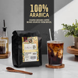 Inspired Coffee Co French Vanilla - 2lb Flavored Cold Brew Coffee Grounds