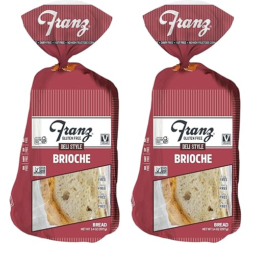 Franz Gluten Free Deli-Style Brioche Bread - 2 Pack (2 x 14 oz)