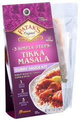Patak's Tikka Masala Curry Sauce Kit 3-Step, 11 Fl Oz
