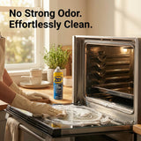 No Scent Oven And Grill Cleaner - 19 oz Foam Spray - Oven Cleaner and Grill Cleaner for Kitchen - Stove Top Cleaner Degreaser - 3 Count Value Pack