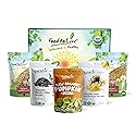 Food to Live Organic Omega-3 Seeds in a Gift Box - A Variety Pack of Sunflower, Pumpkin, Chia, Golden Flax, and Hemp Seeds