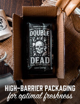 Raven’s Brew Coffee - Double Dead™ - Dark Roast, Naturally High Caffeine (Whole Bean, 12 oz)