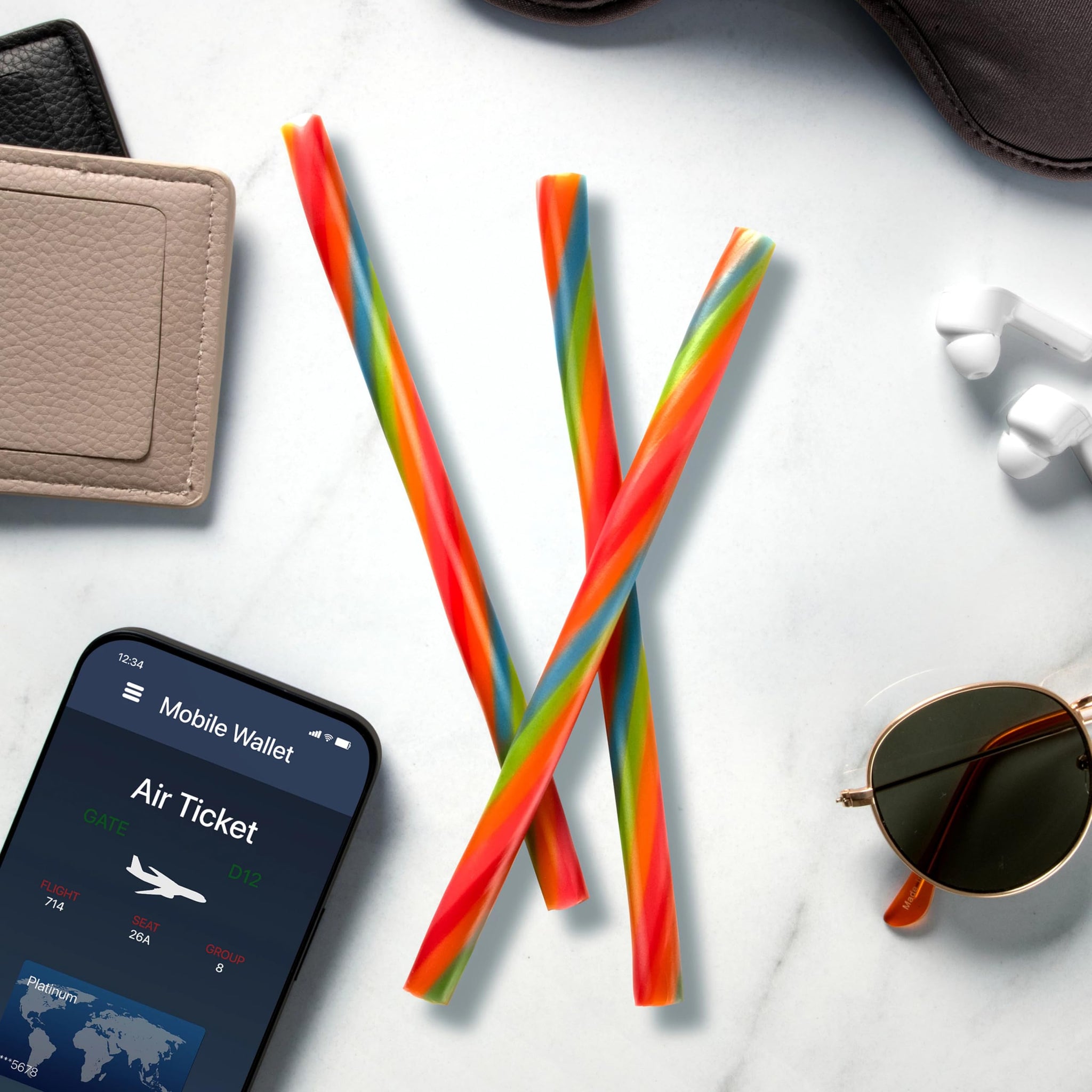 GUMMI CANDY RNBW ROPES