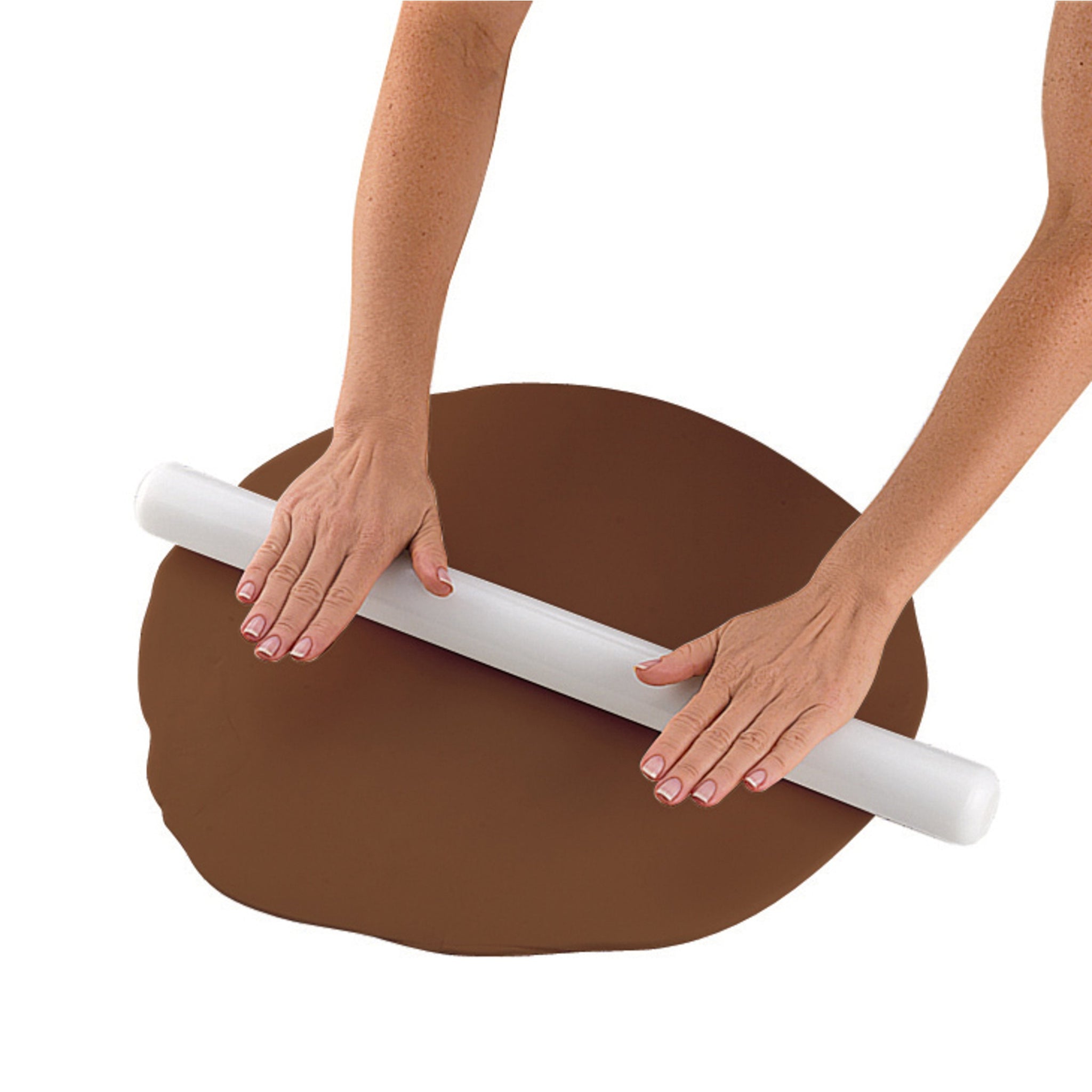 Wilton Decorator Preferred Chocolate Fondant, Soft, Ready-to-Use Fondant Icing for Cake Decorating, Flowers & Edible Accents. 23.9 oz, Brown