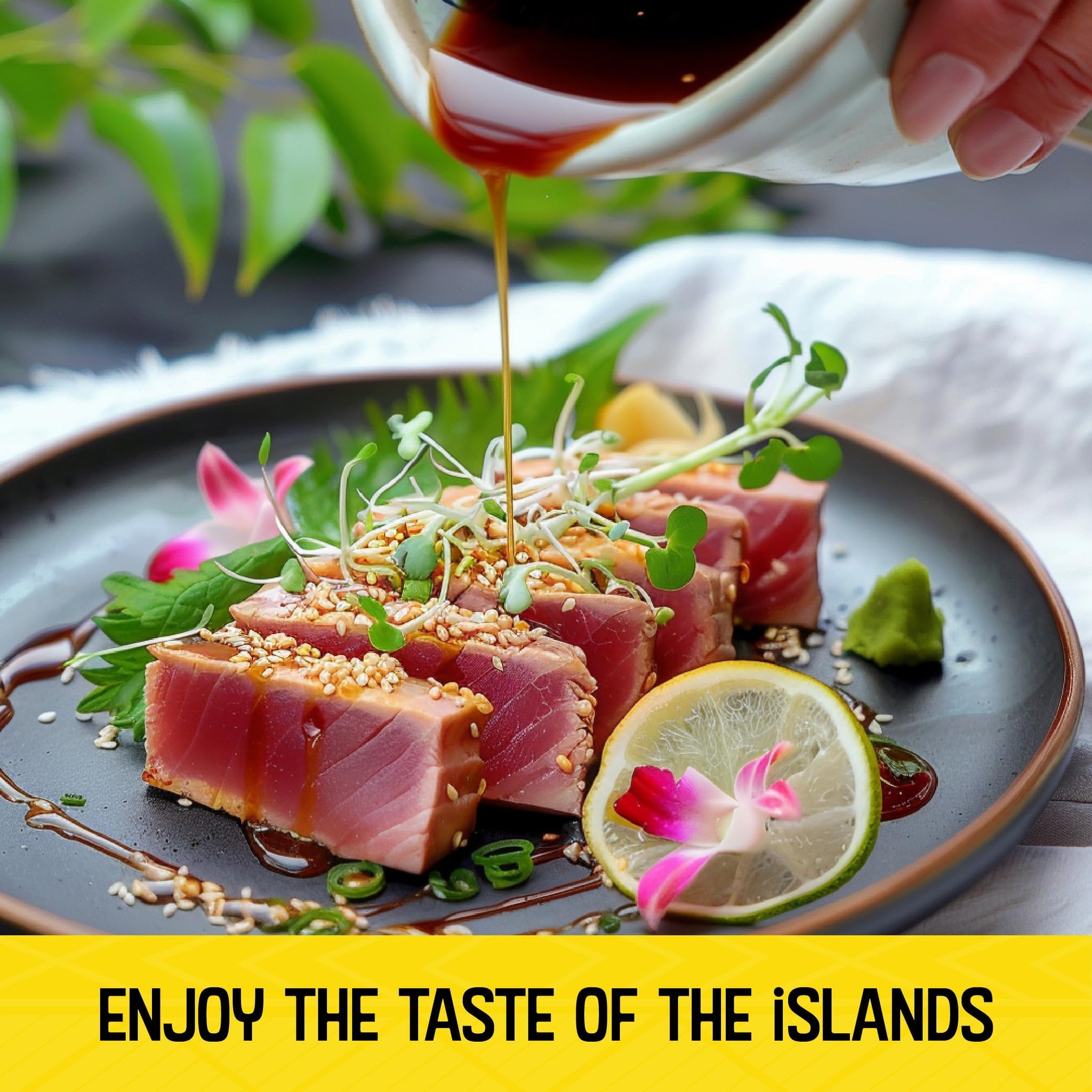 Aloha Shoyu - Ponzu Sauce - Balanced Citrus Flavor - Made in Hawaii - 12 oz. Bottle