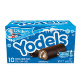 Drake's Yodels, 10 Twin-Wrapped Devils Food Cake Rolls, 11.16 OZ Box