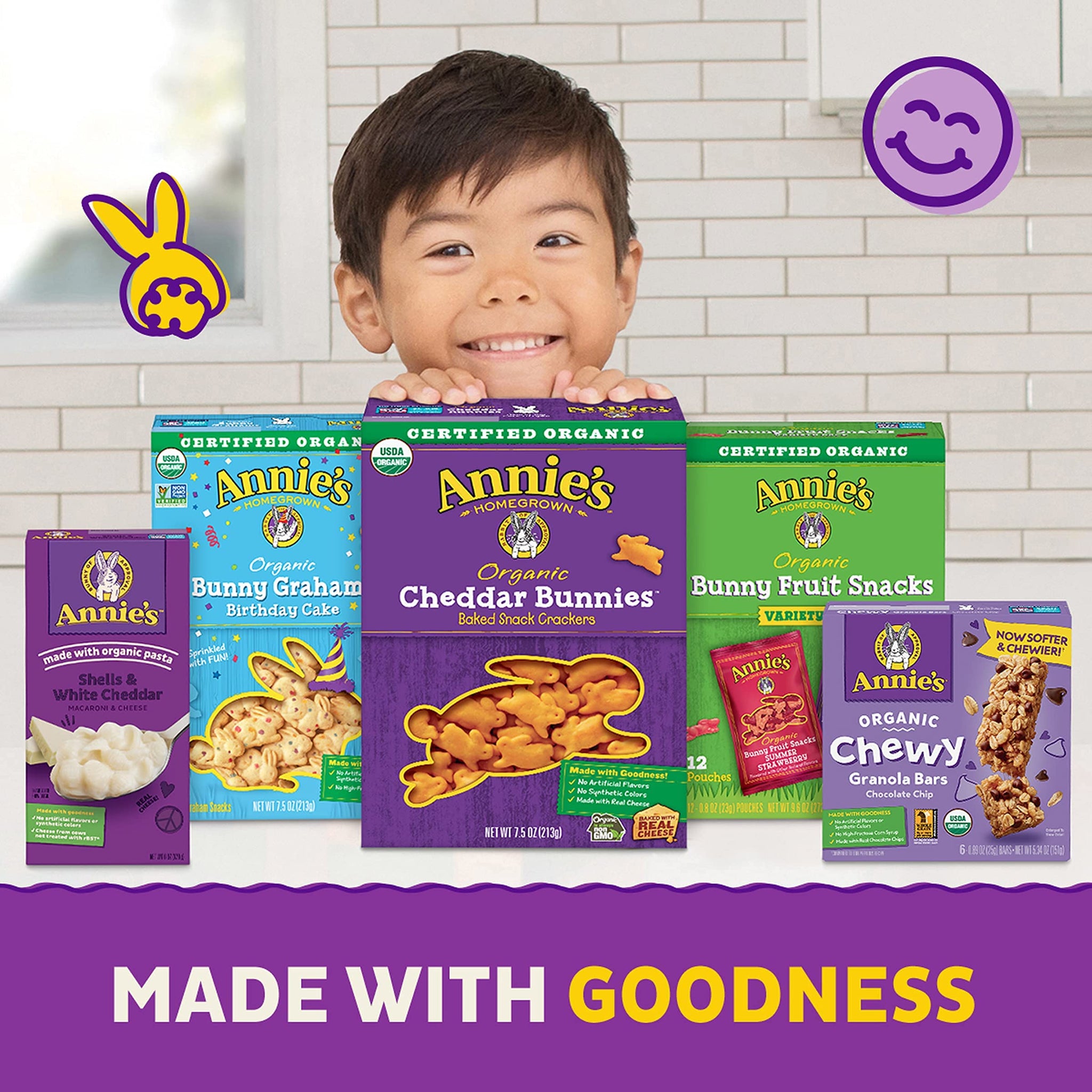 Annie's Real Aged Cheddar Microwave Mac and Cheese with Organic Pasta, Made with Real Cheese, Dinner Side or Snacks, 4 Cups, 8.04 oz