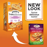 Nonni's THINaddictives Almond Thin Cookies - 3 Boxes Papaya & Passionfruit Cookie Thins Biscotti Italian Individually Wrapped Kosher Coffee 4.4