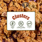 Nature’s Garden French Vanilla Clusters, 32oz Pouch - Chunky Nut, Seed & Cherry Snack Bites - Gluten-Free, Kosher, Nutrient-Dense Crunchy Treats