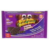 Bear Paws Crunchy Double Chocolate - Peanut Free Crunchy and Delicious Cookies to Open and Share at Home with No Artificial Colours or Flavours 240g