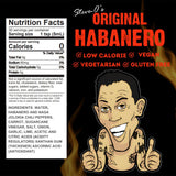 Steve-O's Hot Sauce - Habanero Hot Sauce | Garlic Habanero Hot Sauce for Tacos, Burgers, Nachos, Eggs, BBQ (148 ml)