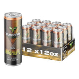 TRUMPDRIVE ENERGY Cognitive Energy Drink Nootropic Formula, Sun Mango Pineapple 12 Fl Oz (Pack of 12) 200mg Natural Caffeine, Fueling Mind Over
