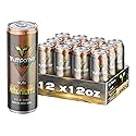 TRUMPDRIVE ENERGY Cognitive Energy Drink Nootropic Formula, Sun Mango Pineapple 12 Fl Oz (Pack of 12) 200mg Natural Caffeine, Fueling Mind Over