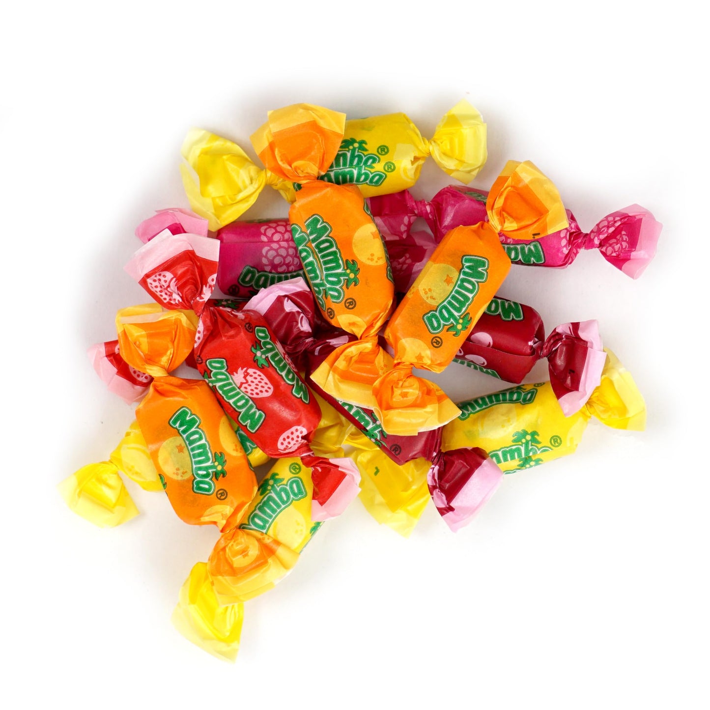 Fruit Chews Candy, Mamba Fruit Chews, Pack of 4 (3.52 Ounce Each Bag)